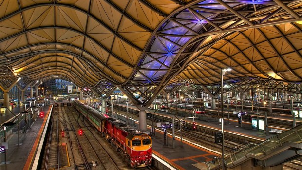 SOUTHERN CROSS STATION, MELBOURNE, AUSTRALIA