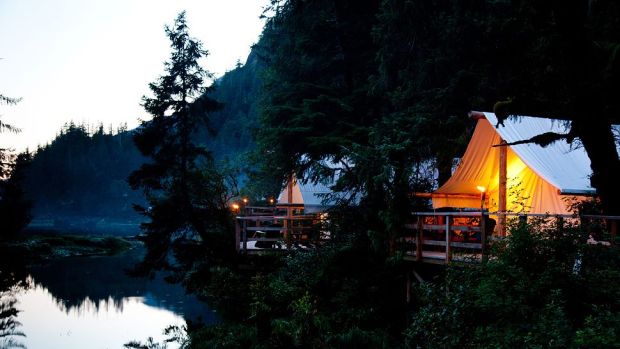 CLAYOQUOT WILDERNESS RESORT, VANCOUVER ISLAND, BRITISH COLUMBIA