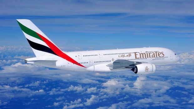 EMIRATES A380-800: DUBAI TO SAN FRANCISCO