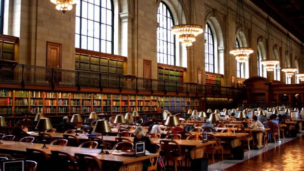 VISIT THE NEW YORK PUBLIC LIBRARY