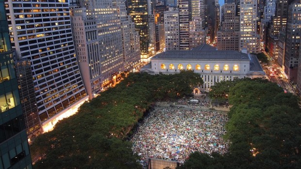 WATCH A MOVIE UNDER THE STARS IN BRYANT PARK