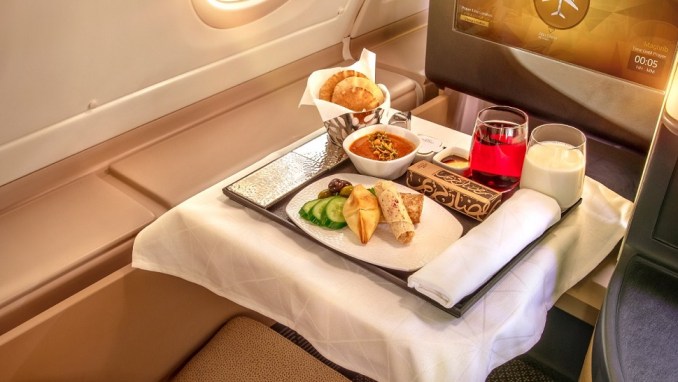 best airlines for inflight meals food