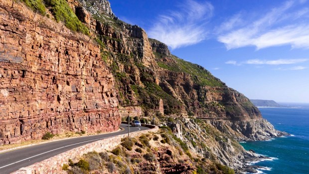 DRIVE THE MARINE ROAD AROUND CHAPMAN’S PEAK