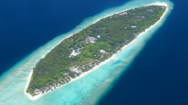 SONEVA FUSHI - AERIAL VIEW