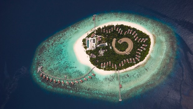 PARK HYATT MALDIVES AERIAL VIEW