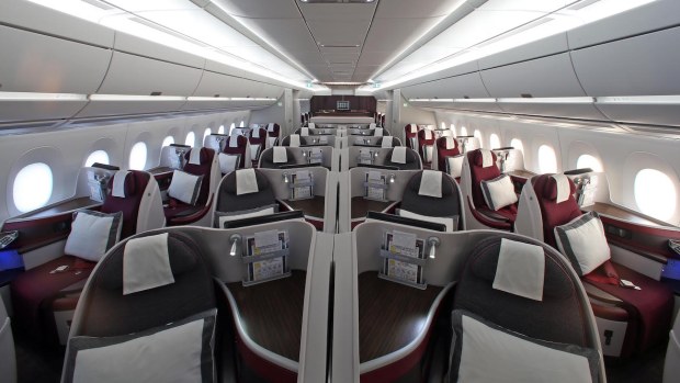 QATAR AIRWAYS A350 BUSINESS CLASS