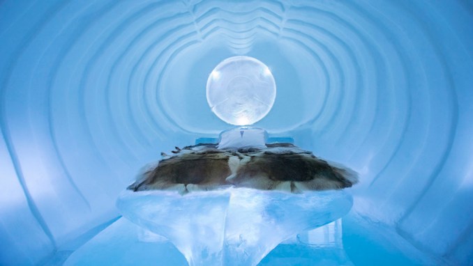 ICEHOTEL, JUKKASJARVI, SWEDEN