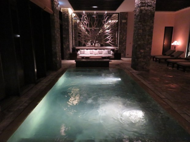 INDOOR POOL (AT NIGHT)