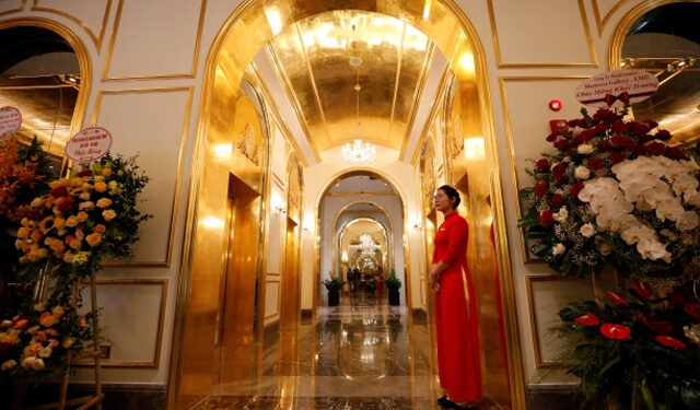 The world’s first gold-plated hotel in Vietnam