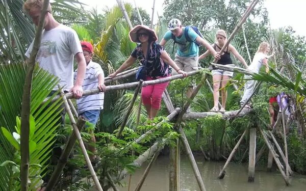 Vietnam Monkey Bridge – A Dangerous Bridge in The World.