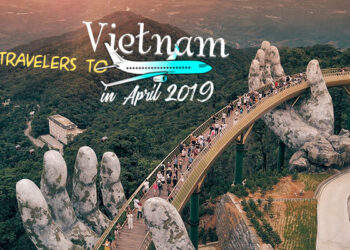 Travelers to Vietnam in April 2019
