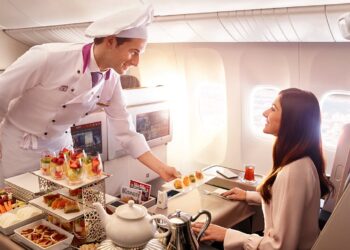 Top 10 airlines with the best inflight food