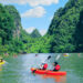 Kayaking in Trang An